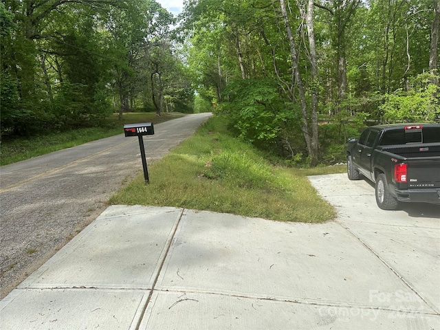 view of road