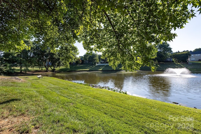 property view of water