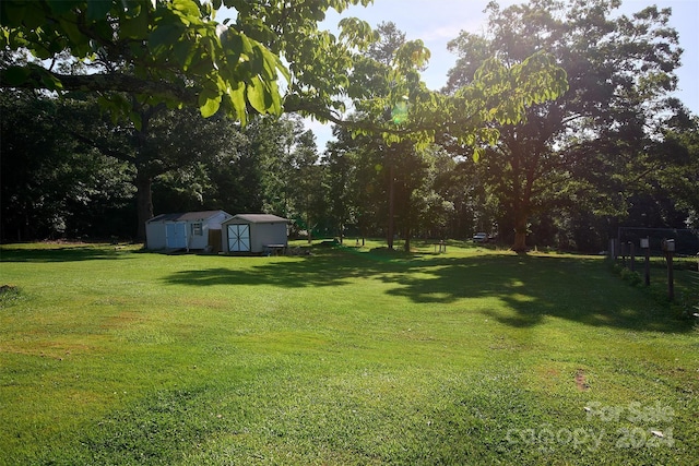 view of yard