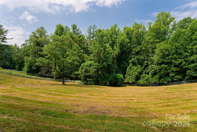 view of nature with a rural view