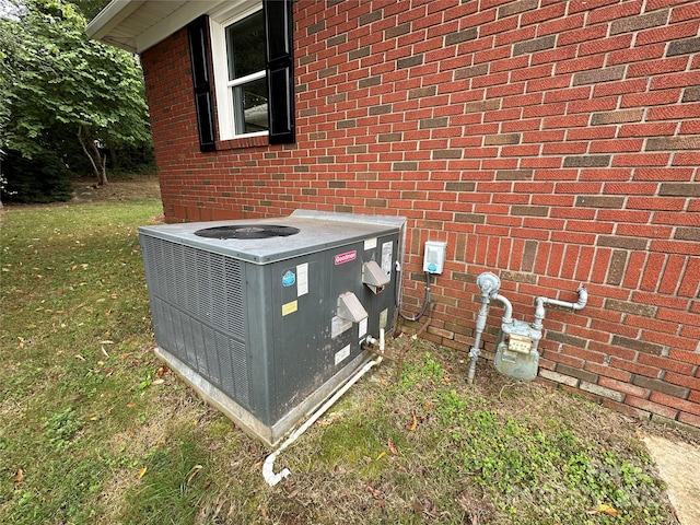 exterior details featuring central air condition unit