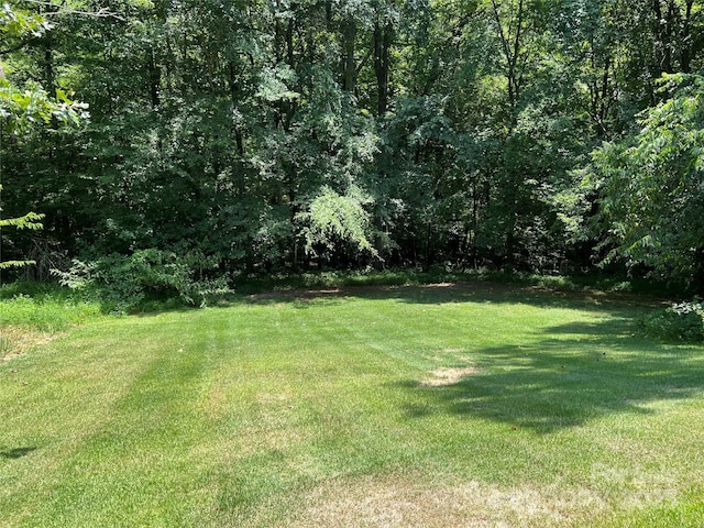 1111 S Skyland Dr, Mount Pleasant, NC 28124 - view of yard featuring a wooded view