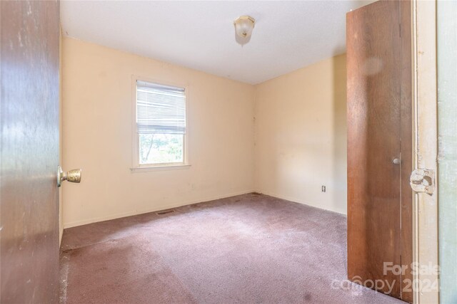 spare room with carpet flooring