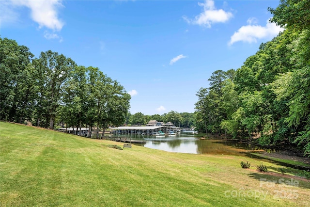 property view of water