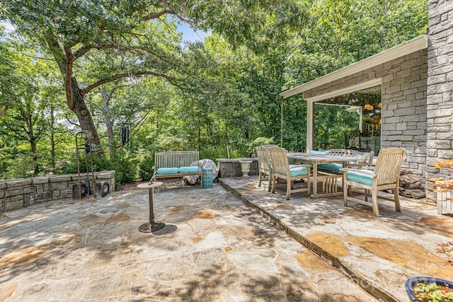 view of patio