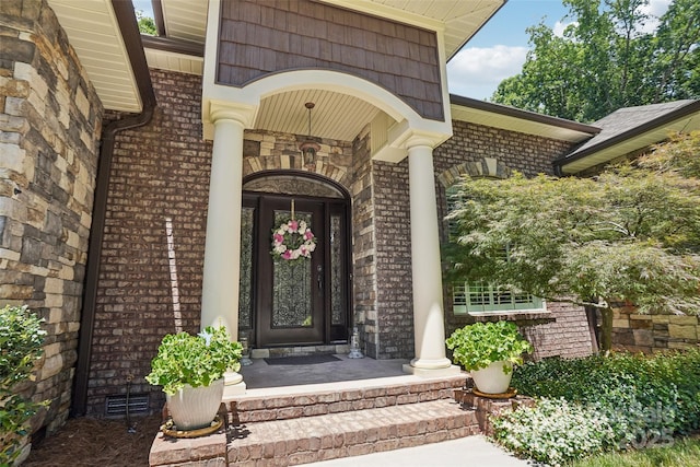 view of property entrance