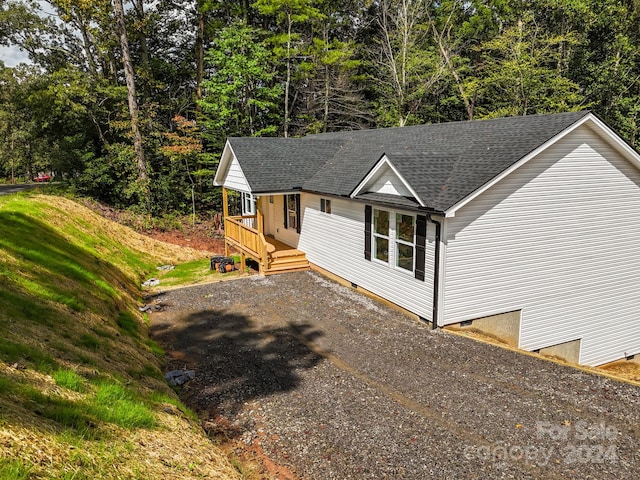 view of front of house