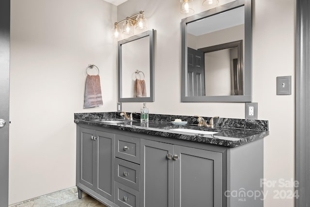 4299 Randleman Rd, Iron Station, NC 28080 - full bathroom featuring a sink and double vanity