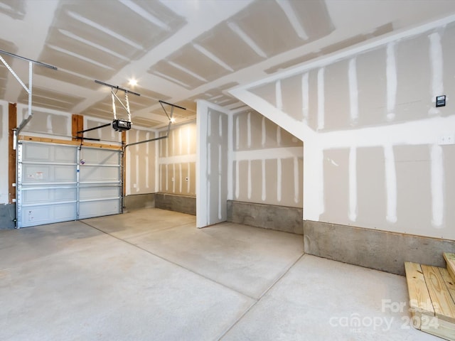 1530 Levy Way, Charlotte, NC 28205 - garage featuring a garage door opener