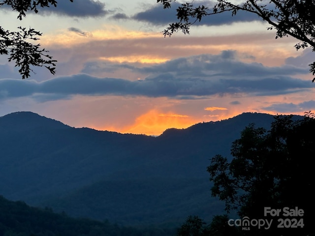 view of mountain feature