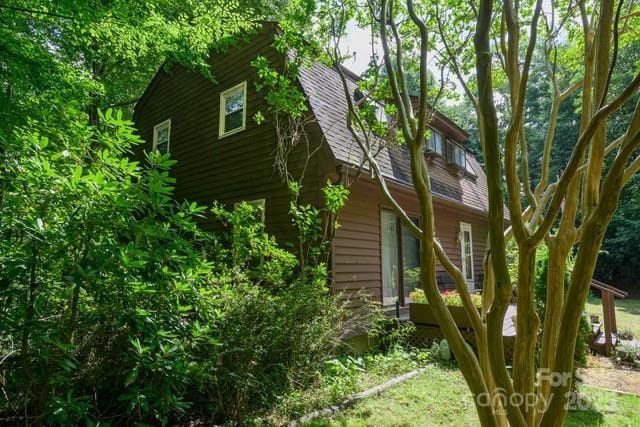 2767 Tanasee Gap Rd, Balsam Grove, NC 28708 - view of property exterior with a shingled roof
