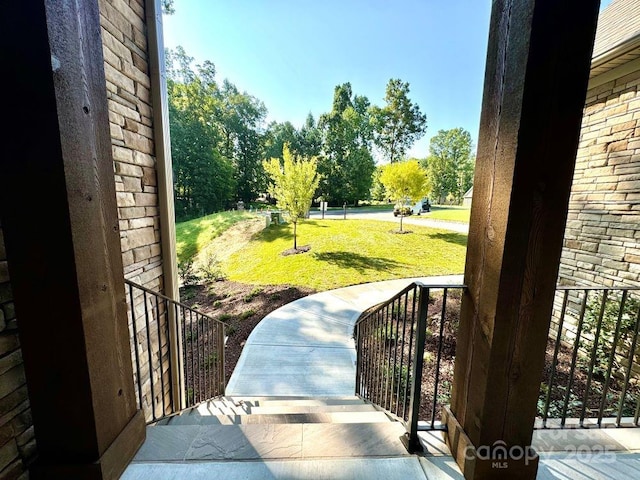 exterior space featuring a porch