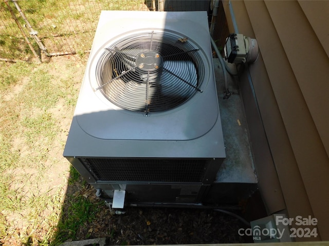 exterior details with central AC unit