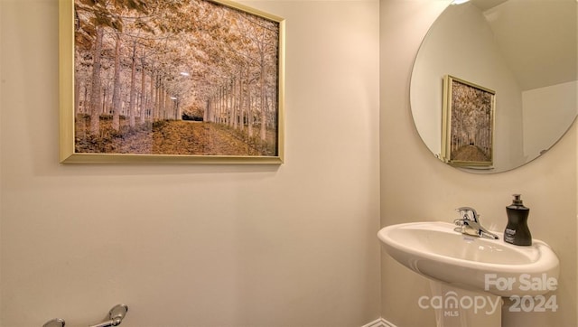 bathroom with sink