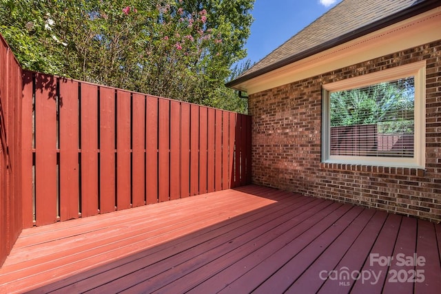 view of deck