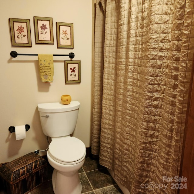 bathroom with toilet