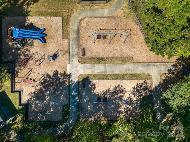 drone / aerial view