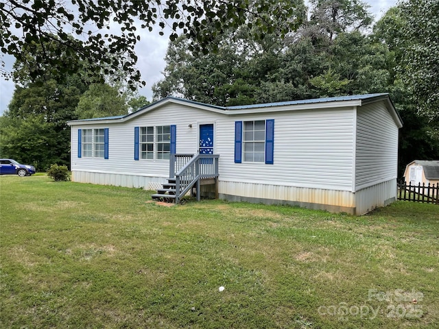 6261 Burnhurst Ln, Denver, NC 28037 - manufactured / mobile home with metal roof
