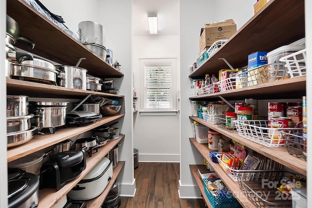 view of pantry