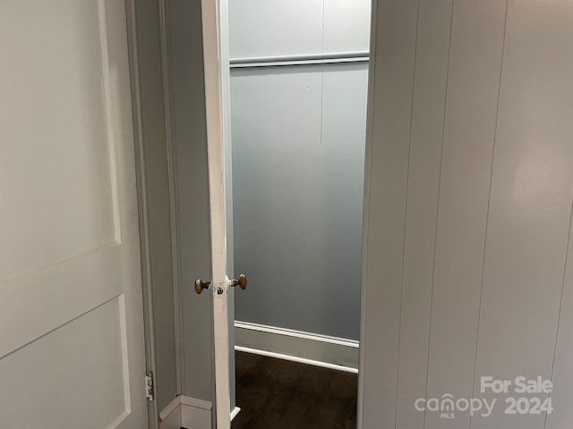 view of closet