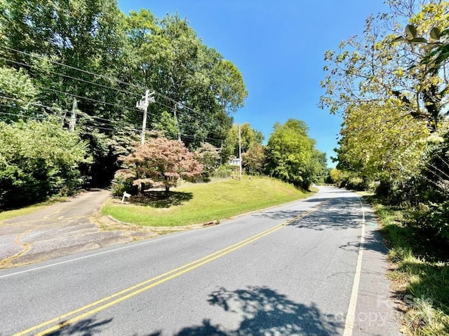 view of road