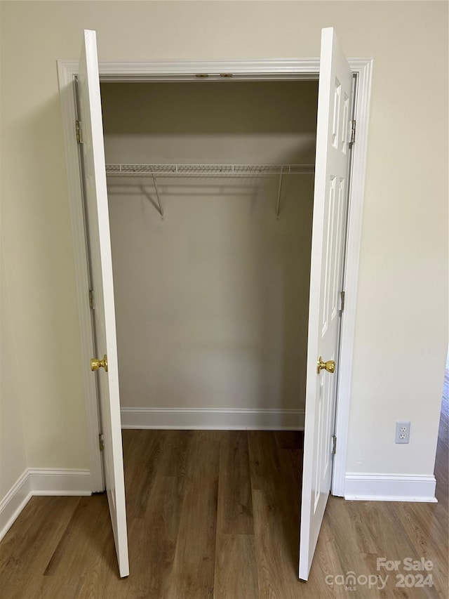 view of closet