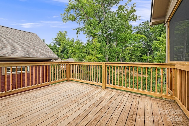 view of deck