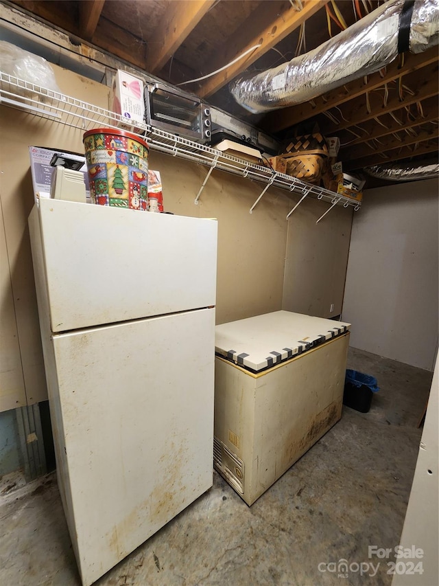 view of clothes washing area