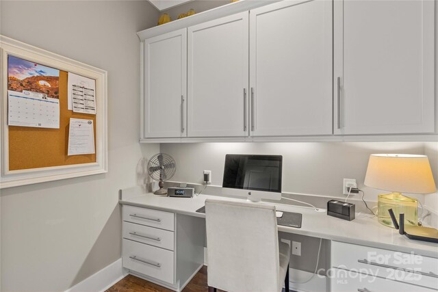 127 Tradition Ln, Mooresville, NC 28115 - home office with built in study area and baseboards