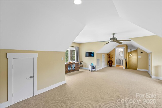 127 Tradition Ln, Mooresville, NC 28115 - bonus room with baseboards, carpet, and lofted ceiling