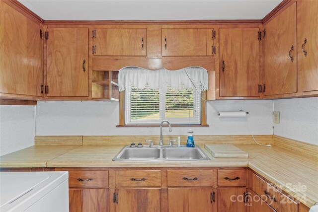 kitchen featuring sink