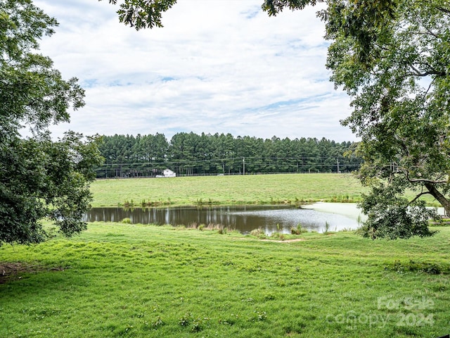 view of water feature