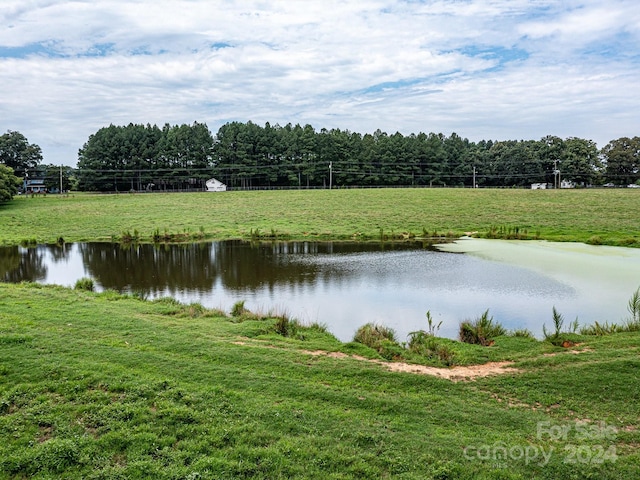 property view of water