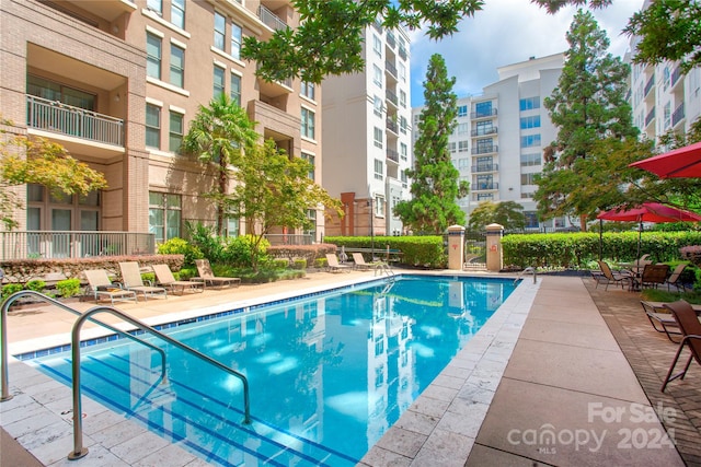 view of swimming pool