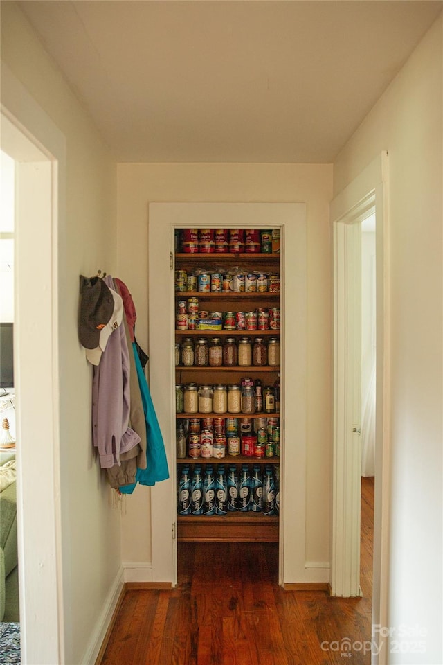 view of pantry