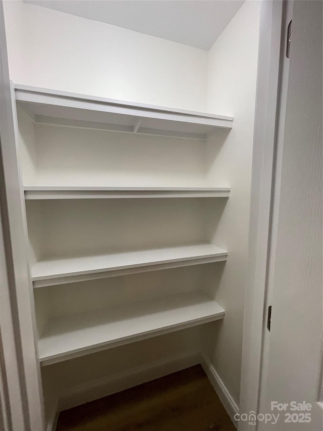 view of closet