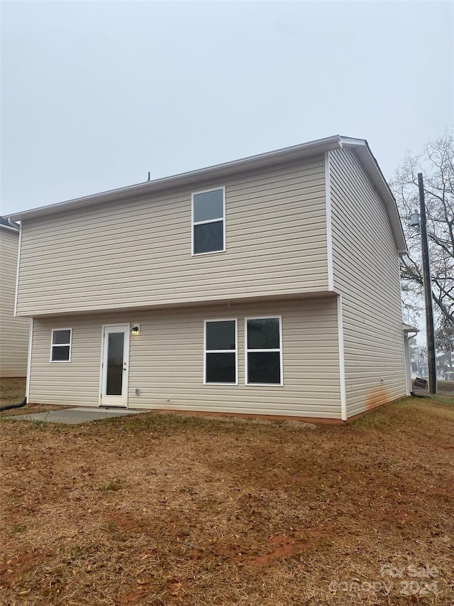 view of rear view of house