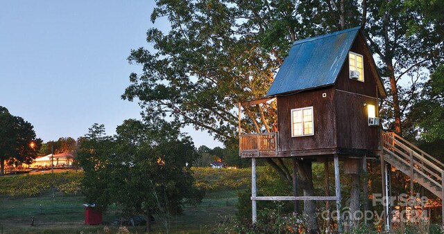 view of rear view of house