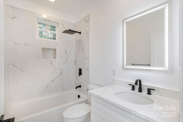 654 Hollybrook Dr, Flat Rock, NC 28731 - bathroom featuring vanity and  shower combination