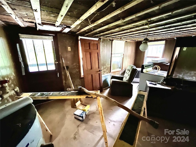851 Lower Shut In Rd, Hot Springs, NC 28743 - misc room with concrete flooring