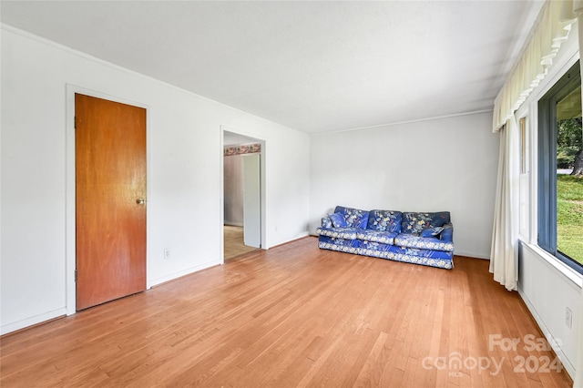 interior space featuring hardwood / wood-style flooring