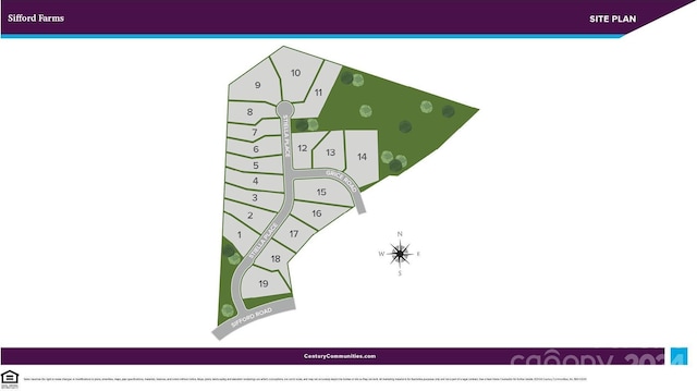 7025 Stella Pl, Stanley, NC 28164 - map of parcels
