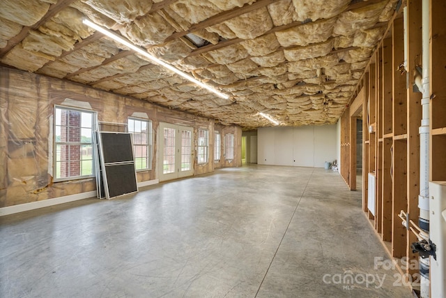 misc room featuring concrete floors