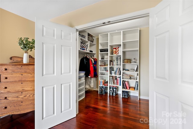 view of closet