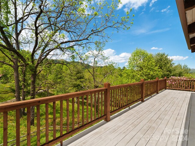 view of deck