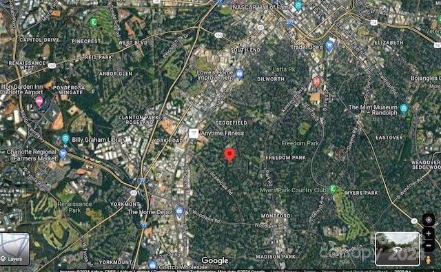 814 Selwyn Oaks Ct Unit 9/A & B, Charlotte, NC 28209 - map location