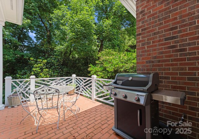 4301 Fairview Oaks Dr, Charlotte, NC 28211 - view of patio featuring outdoor dining space