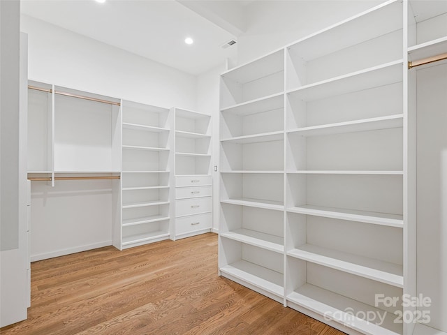 140 Upperfell Ct Unit 708, Asheville, NC 28803 - walk in closet featuring wood finished floors
