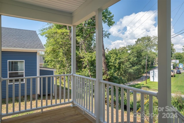 view of deck