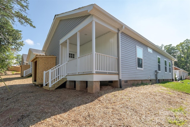 view of rear view of house